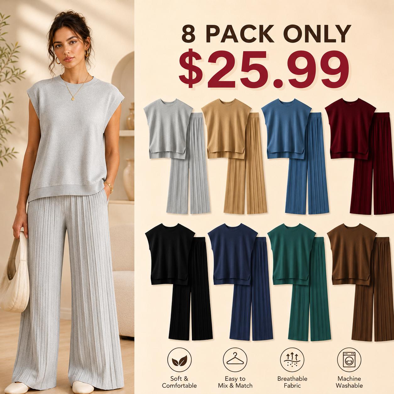 Sets for Women Two Piece